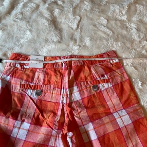 Aeropostale Plaid Shorts Ladies Juniors Size 0  NWT - Picture 5 of 9
